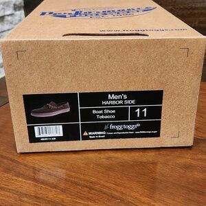Frogg Toggs Men's Harbor Side Boat Shoe size 11